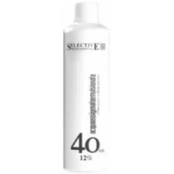 Selective Oligomineral Acqua Ossigenata Emulsionata 40 vol - Оксигент 12% для олигоминеральной крем-краски, 1000 мл