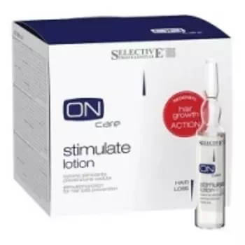 Selective On Care Scalp Specifics Stimulate Lotion - Стимулирующий лосьон от выпадения волос, 12*6 мл
