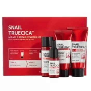Some By Mi - Стартовый набор Snail Truecica Miracle Repair Starter Kit, 4 средства