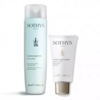 Sothys - Набор для жирной кожи лица: флюид 50 мл + тоник 200 мл