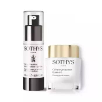 Sothys - Набор омолаживающий: крем для лица 50 мл + крем для кожи вокруг глаз 15 мл