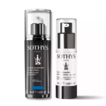 Sothys - Набор "Против морщин": сыворотка 30 мл + крем для век 15 мл
