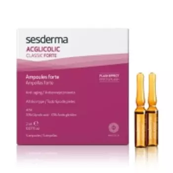 Sesderma Acglicolic Classic Forte - Средство в ампулах, 5 шт по 2 мл
