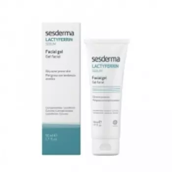 Sesderma Lactyferrin Sebum facial gel - Гель для лица увлажняющий, 50 мл