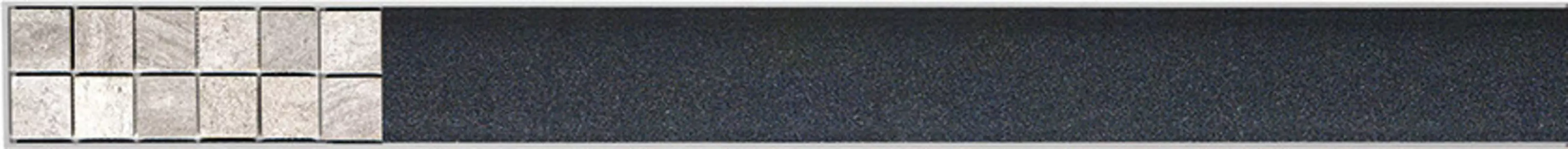 Декоративная решетка 644 мм под плитку AlcaPlast Tile TILE-650
