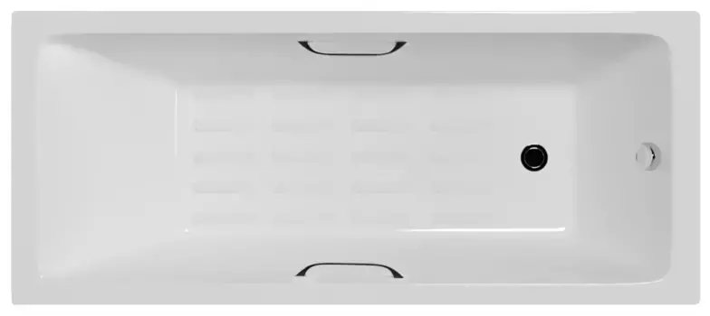 Чугунная ванна 140x70 см Delice Level DLR230618R-AS