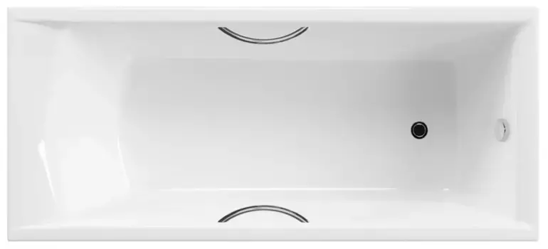 Чугунная ванна 160x70 см Delice Prestige DLR230614R