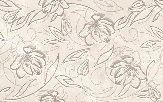 Декор Golden Tile Константа бежевая 25х40