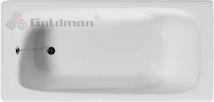 Чугунная ванна 180x85 см Goldman Art AT18085