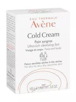 Avene Сверхпитательное мыло с колд-кремом, 100 г (Avene, Cold Cream)
