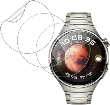 Совершенно новая 3 шт. 3D изогнутая гидрогелевая пленка для Huawei Watch 4 Smart Watch Мягкая защитная пленка из ТПУ для экрана Huawei Watch 4 Pro не стекло Huawei Watch 4 прозрачный