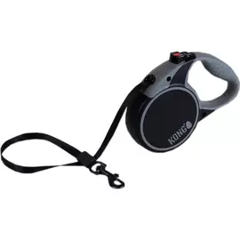 Рулетка для собак KONG Terrain M до 30 кг 5 м Черный