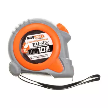 Рулетка Novocraft Fox 10 м, 25 мм