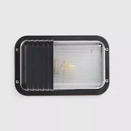 Садовый светильник Amber Lamp настенный черный (6076)