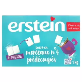 Сахар белый Erstein кусковой, 1 кг