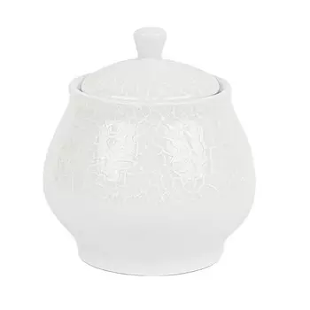 Сахарница Porcelana Bogucice Zina White 0,3 л