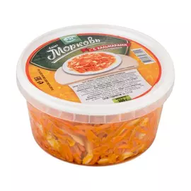 Салат ФЭГ Морковь с кальмарами по-корейски 300 г