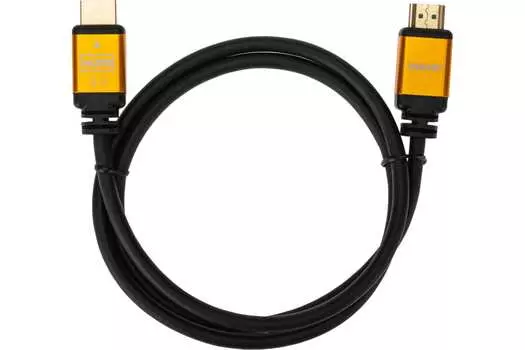 Кабель HDMI(19M)-HDMI(19M) v2.1 4K/8K, плоский, 1 м, черный REXANT (17-6002)