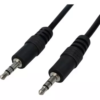 Кабель Jack 3.5mm(M)-Jack 3.5mm(M), экранированный, 1.5м, черный REXANT (17-4102)