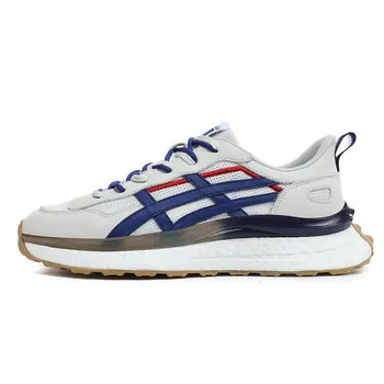 Кроссовки Yamid Lifestyle Shoes Unisex Low-top, бежевый/темно-синий