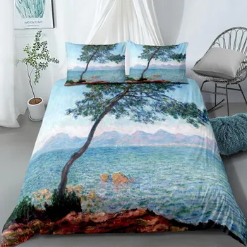 Комплект постельного белья Plants off the Coast Duvet Cover Set EU Single Double King US Twin Full Queen Size Комплект постельного белья 140x210cm