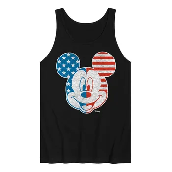 Мужская майка со звездами и полосками Disney's Mickey Mouse Licensed Character
