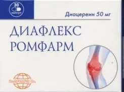 Диафлекс Ромфарм 50 мг, 30 шт, капсулы