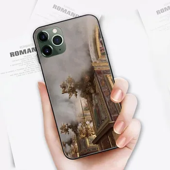 Крутой чехол для телефона Versailles Art для iPhone 14 13 12 11 XS X 8 7 6 Plus Mini Pro Max SE 2022, мягкий черный чехол для телефона iPhone 14