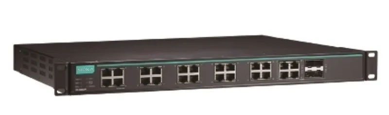 Коммутатор управляемый MOXA IKS-G6524A-4GTXSFP-HV-HV 20x10/100/1000BaseTX, 4х100/1000BaseTX/SFP (Combo), с 2 изолированными источниками питания, 110/2