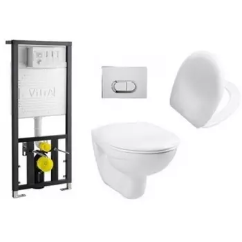 Подвесной унитаз Vitra Normus 9773B003-7202 с крышкой