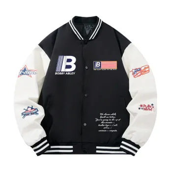Бейсбольная куртка унисекс BOBBY ABLEY, Розовый