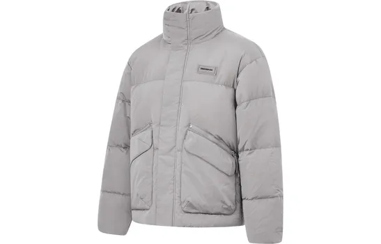 Пуховик LiNing Fondue Down Series унисекс Jiang Rock Gray, Jiang Stone Gray