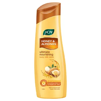 JOY BEAUTIFUL BY NATURE Питательный лосьон для тела с медом и миндалем "Новая формула" 100.0