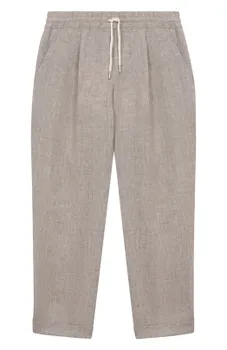 Льняные брюки Brunello Cucinelli