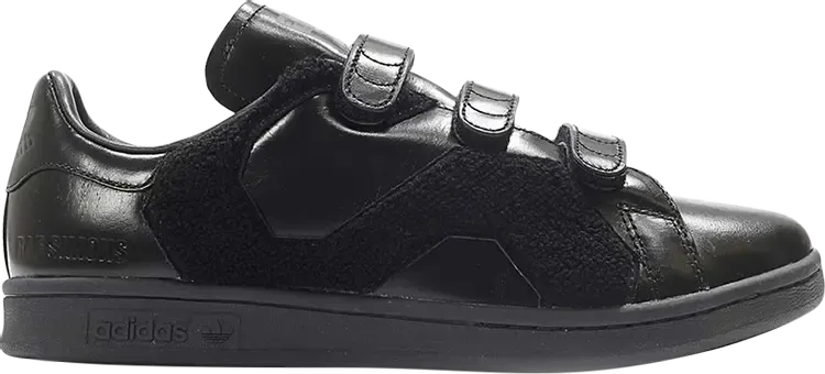 Кроссовки Adidas Raf Simons x Stan Smith Comfort Badge 'Core Black', черный