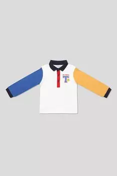 Поло хлопковое с длинным рукавом Fagottino