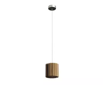 Светильник rotor spot s (woodled) коричневый 12 см.