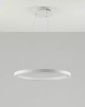 Светодиодная подвесная люстра moderli v1752-pl bona led*38w (stoolgroup) белый 60x120x60 см.