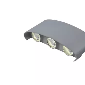 Светодиодный настенный светильник moderli v1890-wl madison led*6w (stoolgroup) белый 17x8x4 см.