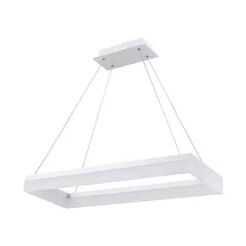 Светодиодный подвесной светильник moderli v1730-pl euro led*42w (stoolgroup) белый 83x120x33 см.
