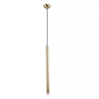 Светодиодный подвесной светильник moderli v2322-pl siento led*3w (stoolgroup) золотой 3x100x3 см.