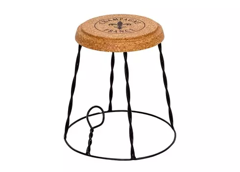 Табурет «champagne france» (object desire) коричневый 41.0 см.