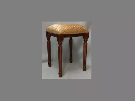 Табурет gaston (kovka object) бежевый 38x45x38 см.