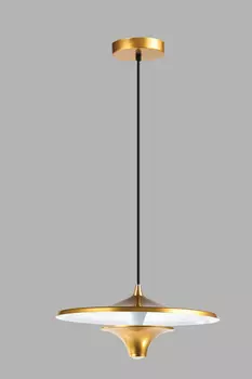 Светильник подвесной moderli v10451-1p milan (stoolgroup) золотой