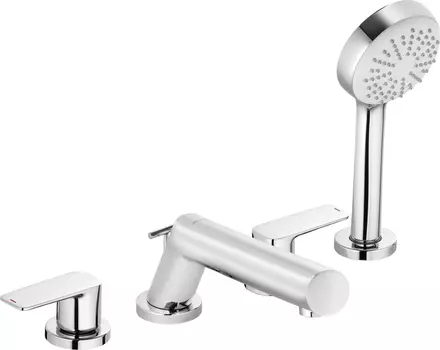 Смеситель Kludi Pure&amp;Style 404250575 на борт ванны