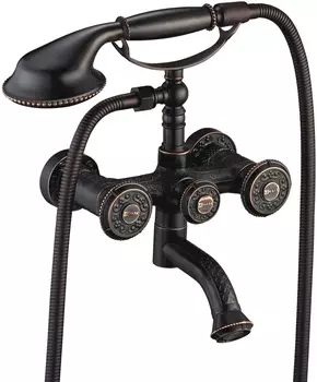 Смеситель Lemark Jasmine LM6614ORB для ванны с душем