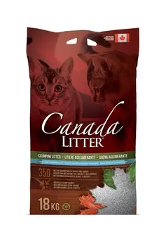 Canada Litter канадский комкующийся наполнитель "Запах на замке" с ароматом детской присыпки (6 кг)