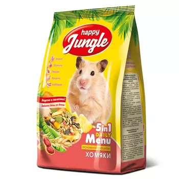 Сухие корма Happy Jungle