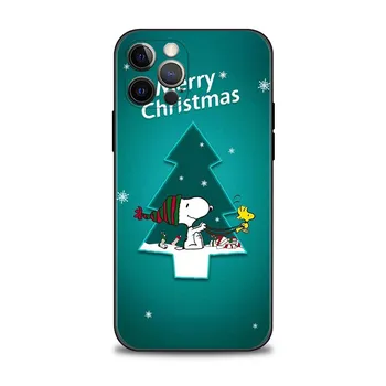 Мягкий силиконовый чехол для телефона для iPhone 14 13 12 11 Pro Max 6 6S 7 8 Plus X XS XR 12 13 Mini Shell Christmas Santa Tree iPhone 14