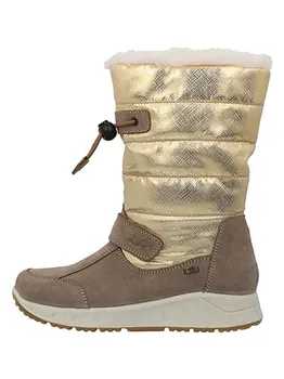 Ботинки Lurchi Winter Chiliana, цвет hellbraun/grau/gold